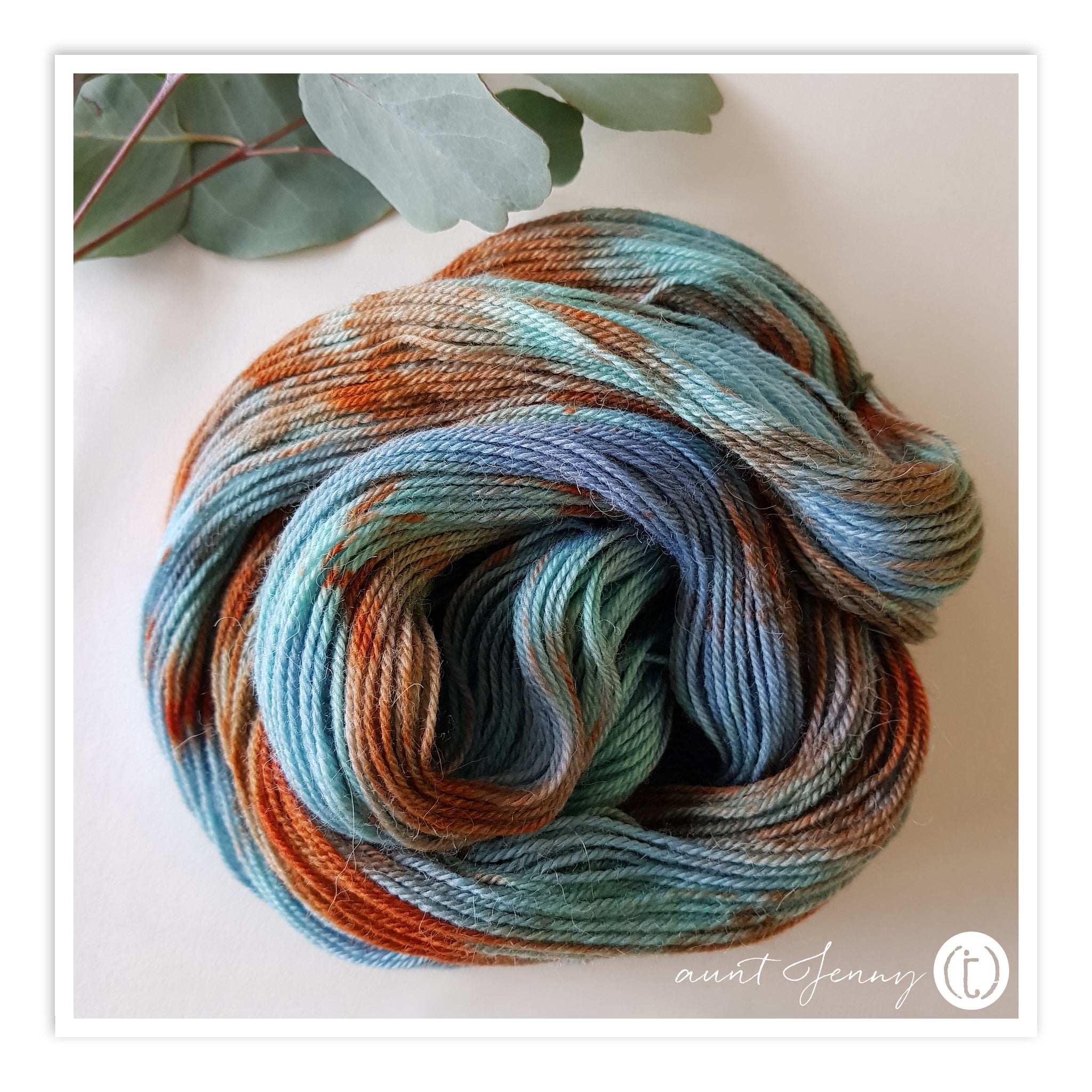 Naturally Dyed Speckled Yarn Tutorial